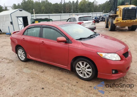 2010 Toyota Corolla Base from USA, damaged, VIN 2T1BU4EE2AC226623